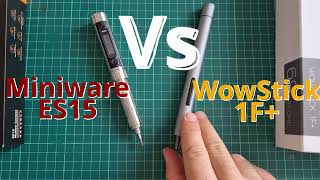 Miniware ES15 vs WowStick 1f [upl. by Averi]