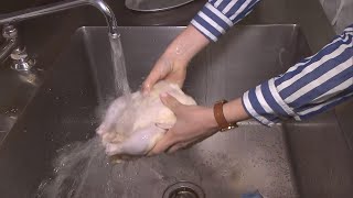 Why You Shouldn’t Wash Raw Chicken [upl. by Rodge]