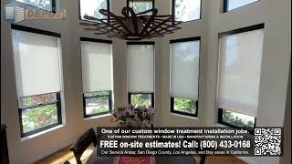 Window treatments installation by Blinds amp Shades Depot [upl. by Soisinoid]