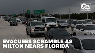 Florida prepares for Hurricane Milton as evacuees scramble North [upl. by Reviere]