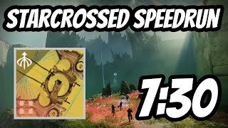 NEW Starcrossed Exotic Mission in under 8 Minutes [upl. by Adigun815]