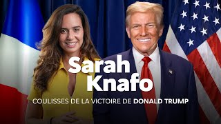 DOCU Sarah Knafo aux EtatsUnis pour la victoire de Donald Trump [upl. by Naxela]