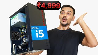 I Build Worlds Cheapest Best PC in Just 5000⚡For Gaming Editing Student Office Work [upl. by Lucania505]