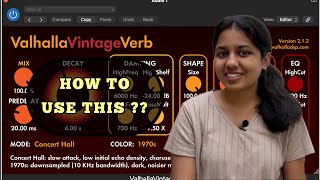 How to use Valhalla Vintage Verb [upl. by Yemane]