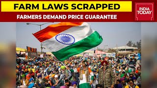 Farmer Union Demands Price Guarantee For Agri Produce As PM Repeals Farm Laws  India Today [upl. by Aihsiym]