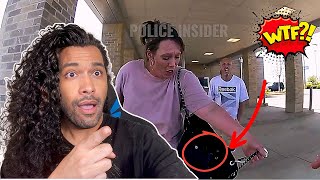 Walmart couple gets caught shoplifting this was INTENSE [upl. by Hgielanna713]