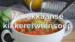 Marokkaanse kikkererwtensoep recept [upl. by Drislane282]