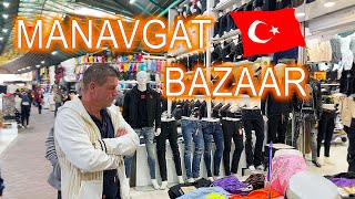 Der Montags BAZAAR in MANAVGAT Türkei 2024 4K manavgat bazaar sideturkey Antalya [upl. by Uzziel]