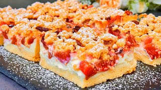 ZwetschgenRezept Pflaumenkuchen mit Streusel und Pudding [upl. by Ursel646]