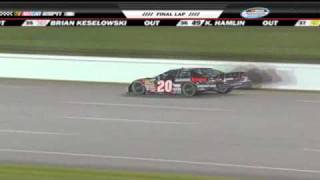 2009 Meijer 300  Joey Logano Wins [upl. by Atined]