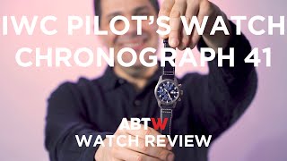 IWC Pilot’s Watch Chronograph 41 NEW for 2021  aBlogtoWatch [upl. by Florrie42]