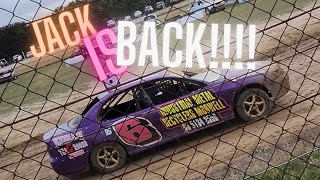 jack is back juniors standard saloon Rosedale Speedway [upl. by Kohl718]