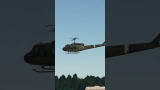 UH1H At Fort Campbell 101st Airborne On MSFS shorts msfs usarmy [upl. by Fifine]