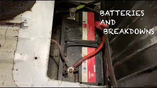 LEISURE BATTERIES AND BREAKDOWNS  Renault Trafic Van Camper Conversion [upl. by Aicxela]