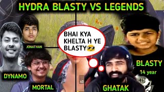 HYDRA BLASTY VS SOUL MORTAL  DYNAMO GAMING  JONATHAN  SCOUT  GHATAK REACTION ON HYDRA BLASTY [upl. by Negem]