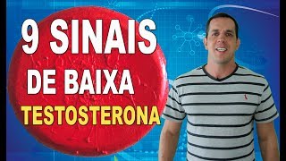 9 SINAIS DE BAIXA TESTOSTERONA  Dr Gabriel Azzini [upl. by Deyes536]