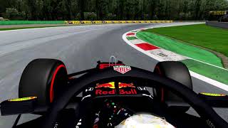 rFactor F1 2020 RedBull Onboard lap Monza [upl. by Cheadle]