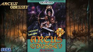 Arcus Odyssey 10 Act 31 Pyramid SEGA GENMD  OST [upl. by Jurgen799]