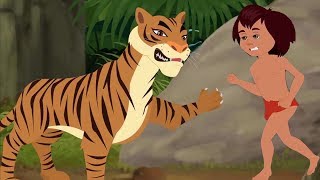 The Jungle Book Mowglis Story  Full Movie  Cartoon Animation  Animal Stories [upl. by Minica749]