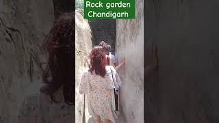 Rock garden Chandigarh mini vlog rockgarden chandigarh city beautiful [upl. by Evatsug]