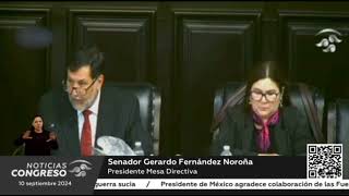 Reanudan Sesión Ordinaria del Senado [upl. by Lihp336]