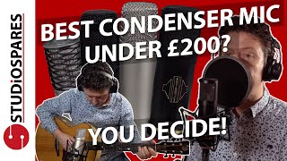 Which is the best condenser mic under £200 You decide [upl. by Agace]