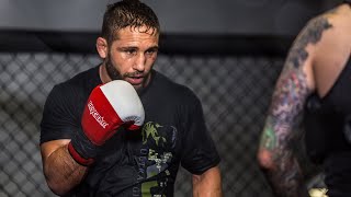 CHAD MENDES AND CODY quotNO LOVEquot GARBRANDT TRAINING CAMP [upl. by Enasus]