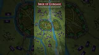 Mongol’s hardest siege Gurganj 1221  shorts fyp history documentary mongols [upl. by Marra630]