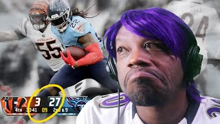 TITANS DESTROY BENGALS Cincinnati Bengals vs Tennessee Titans Week 4 Highlights Reaction [upl. by Betthezul]