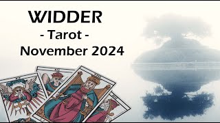 WIDDER November 2024  TAROT  Erst geködert dann auf Abstand gehalten [upl. by Anileba606]