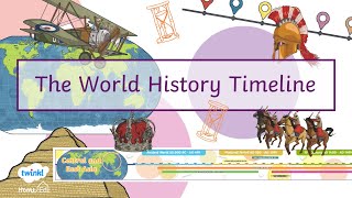 The World History Timeline Resource [upl. by Gnok]