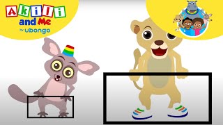 What is a rectangle  Akili amp Me  Learning videos for kids [upl. by Kielty]