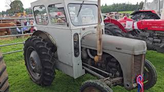 Vintage Farm Tractor in Drymen Scotland [upl. by Rednaskela]