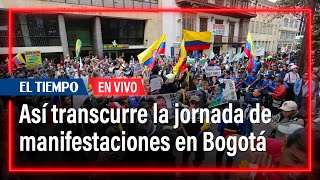 EN VIVO Manifestantes bloquean accesos a las altas Cortes  El Tiempo [upl. by Thomasin]