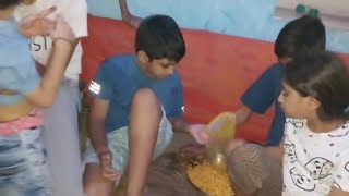 Baccha namkeen party Hanukanivlogs My village lifestylehanukanivlogs ll sabri trailer ll sabri [upl. by Emiolhs920]