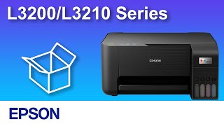 Setting Up a Printer（Epson L3200L3210 Series）NPD6809 [upl. by Mile]