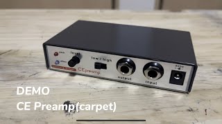 Lemon amp Ginger CE Preampcarpet  like the BOSS CE1 Preamp [upl. by Nomaj93]