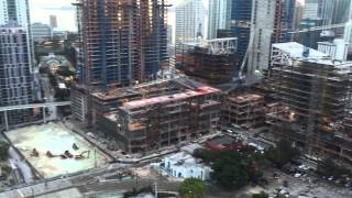 Brickell city centre construction [upl. by Karlens]