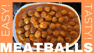 BOLA BOLA  MEATY SAUCY MEATBALLS  How to cook [upl. by Heisel]