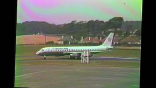 Prestwick Airport plane spotting Hot Air Viscount Crownai rDC8  Ford Motor Company BAC111 [upl. by Pelpel]