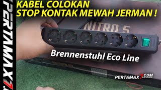 Preview Kabel Colokan Premium Brennenstuhl Eco Line Stop Kontak Switch 6 Soket Jerman listrik [upl. by Sutton886]