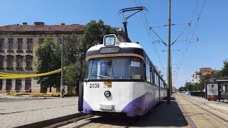 Straßenbahn Timisoara Einsatzimpressionen PWagen ex München 20192020 [upl. by Girvin]