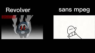 I just love how Revolver Reanimated VHS Sans final attack by sans mpeg Read description [upl. by Naed]