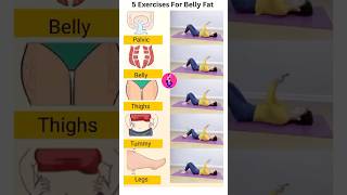 5 Exercises For Belly Fat motivation shapeup5minutes bellyfatworkout fatlossworkout [upl. by Salene229]