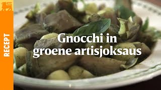 Gnocchi in groene artisjoksaus [upl. by Coffeng]