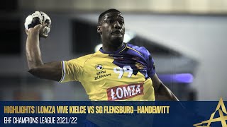 HIGHLIGHTS  Lomza Vive Kielce vs SG FlensburgHandewitt  Round 4  EHF Champions League 202122 [upl. by Milda]