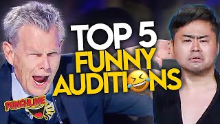 5 FUNNIEST Auditions On Asias Got Talent [upl. by Marsha522]