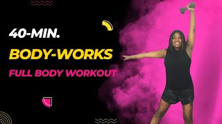 40Minute Full BodyWorks Dumbbell Workout at Home I Sculpt amp Strengthen [upl. by Rianon613]