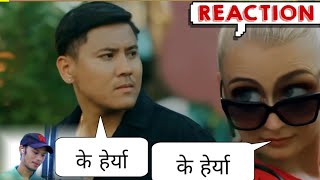 dona thapa music video reaction abiyan lama [upl. by Esnohpla669]