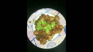 Soya Chilli food viral shorts ytshorts soyachilli soyachillirecipe [upl. by Zealand]